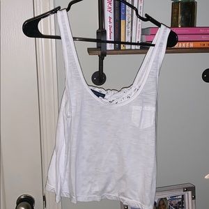 American eagle white camo tank!